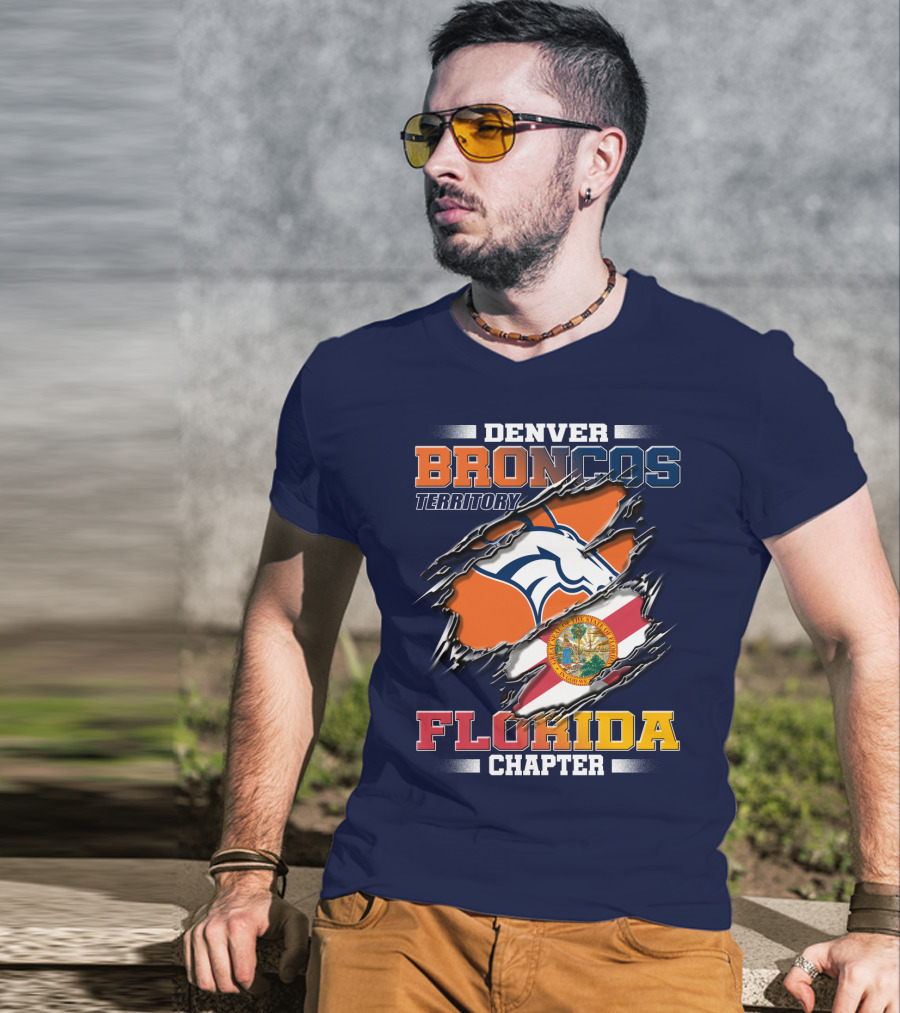 Denver Broncos Territory Florida Chapter T-Shirt
