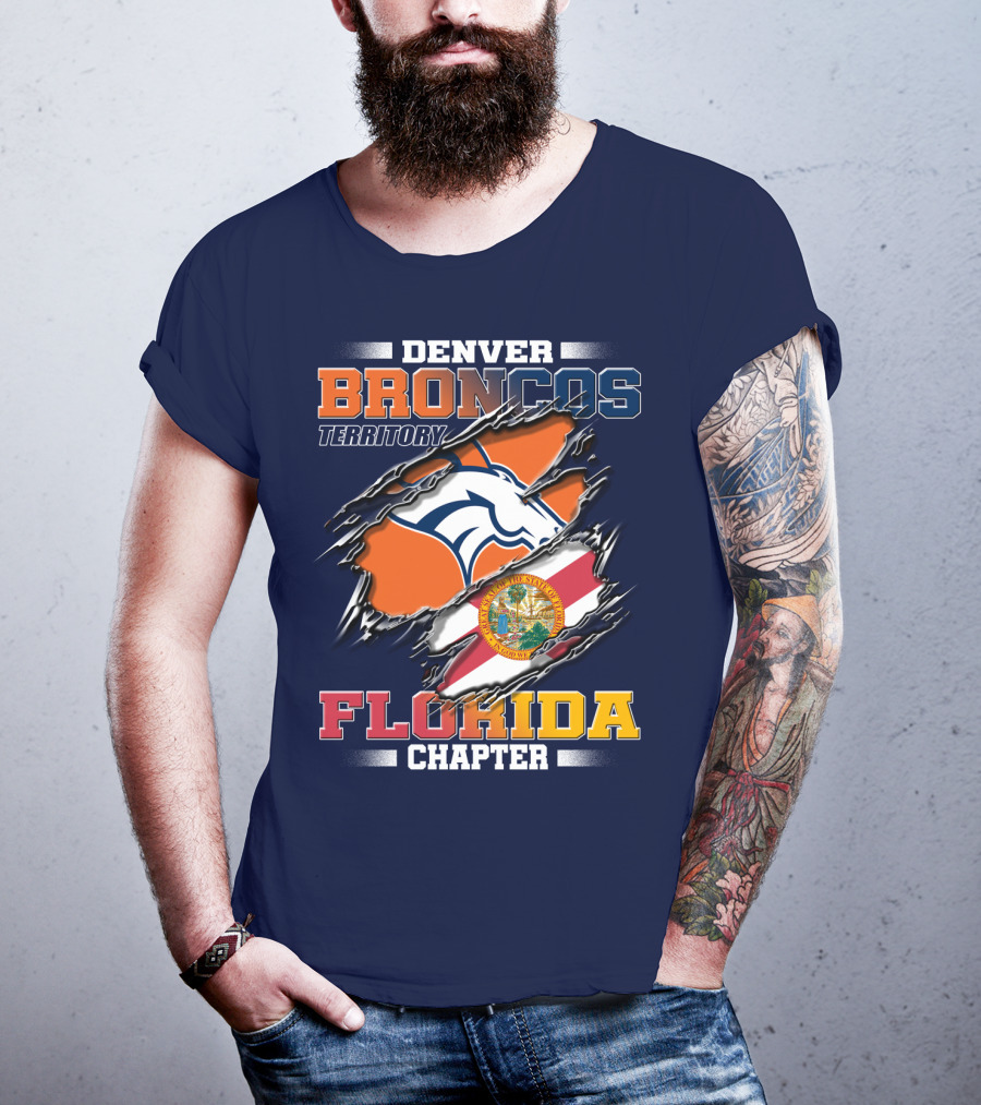 Denver Broncos Territory Florida Chapter T-Shirt