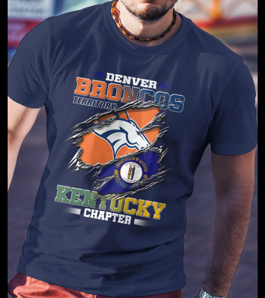 Denver Broncos Territory Kentucky Chapter T-Shirt