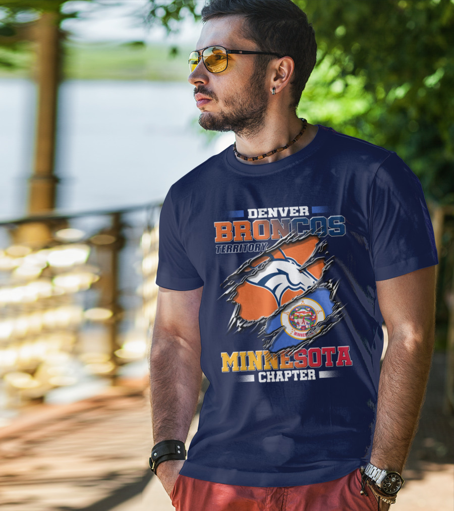 Denver Broncos Territory Minnesota Chapter T-Shirt