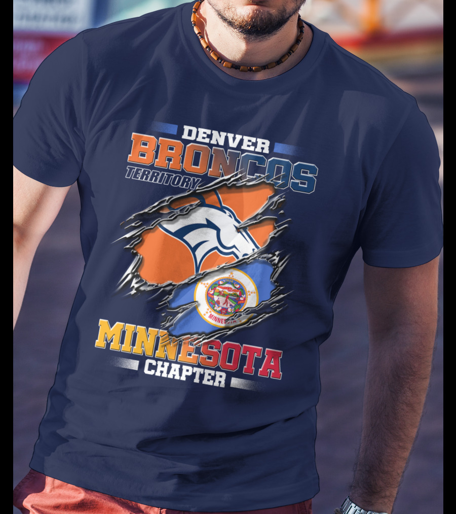 Denver Broncos Territory Minnesota Chapter T-Shirt