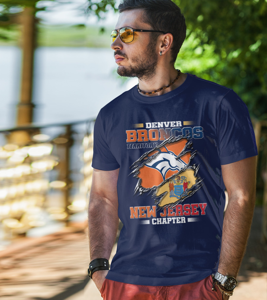 Denver Broncos Territory New Jersey Chapter T-Shirt
