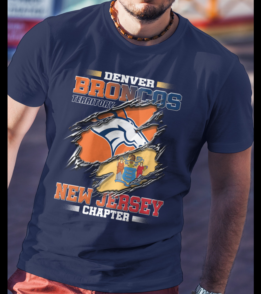 Denver Broncos Territory New Jersey Chapter T-Shirt