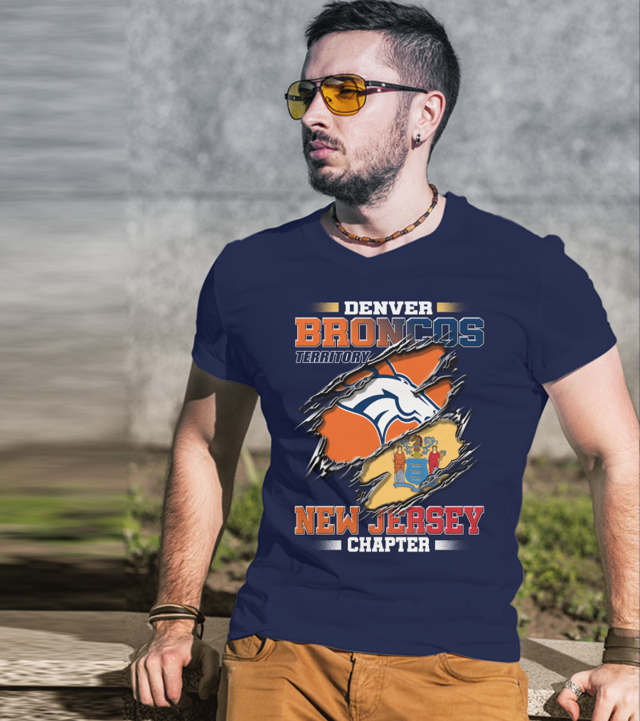 Denver Broncos Territory New Jersey Chapter T-Shirt