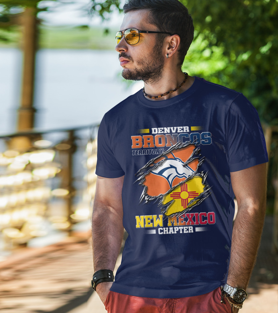 Denver Broncos Territory New Mexico Chapter T-Shirt