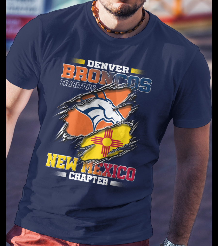 Denver Broncos Territory New Mexico Chapter T-Shirt