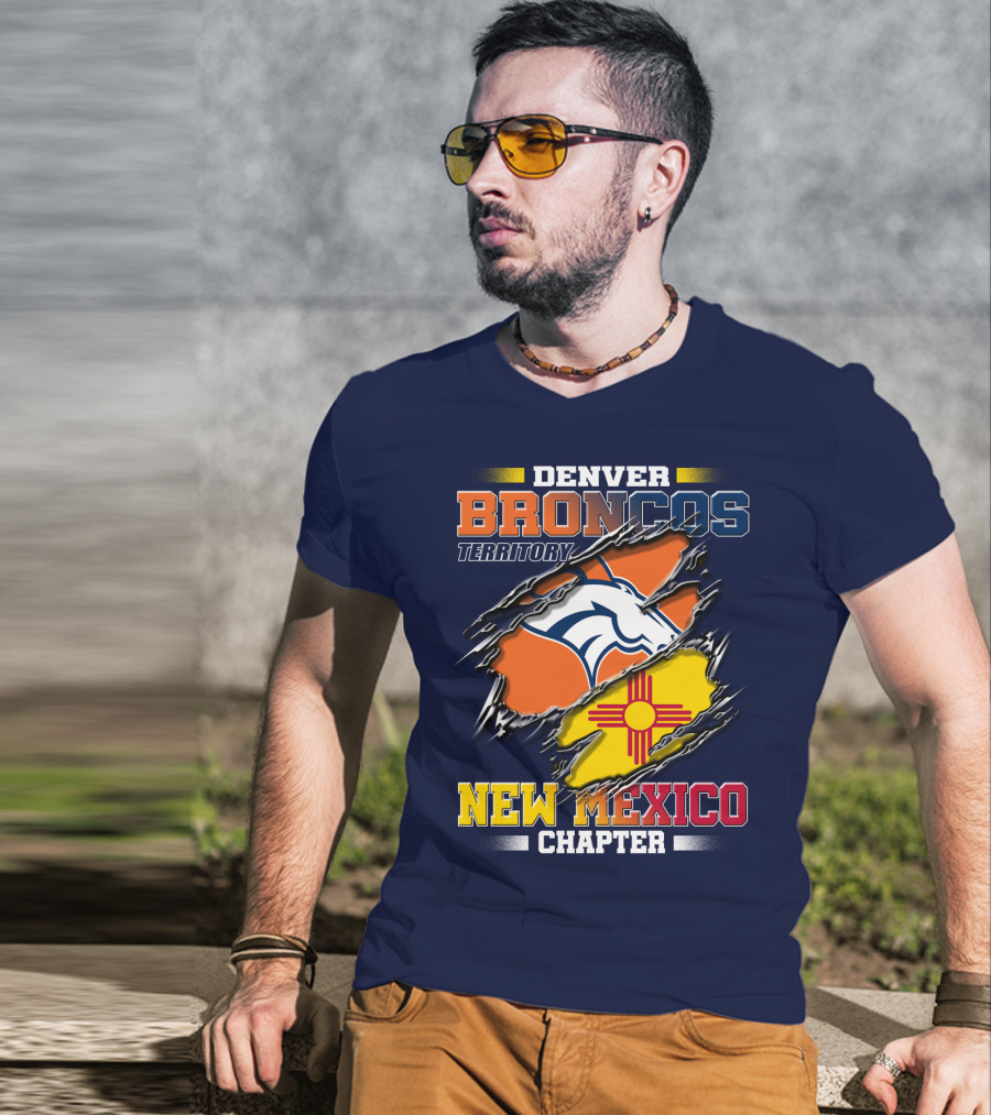 Denver Broncos Territory New Mexico Chapter T-Shirt