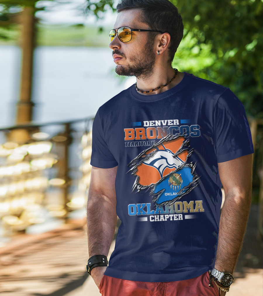 Denver Broncos Territory Oklahoma Chapter T-Shirt