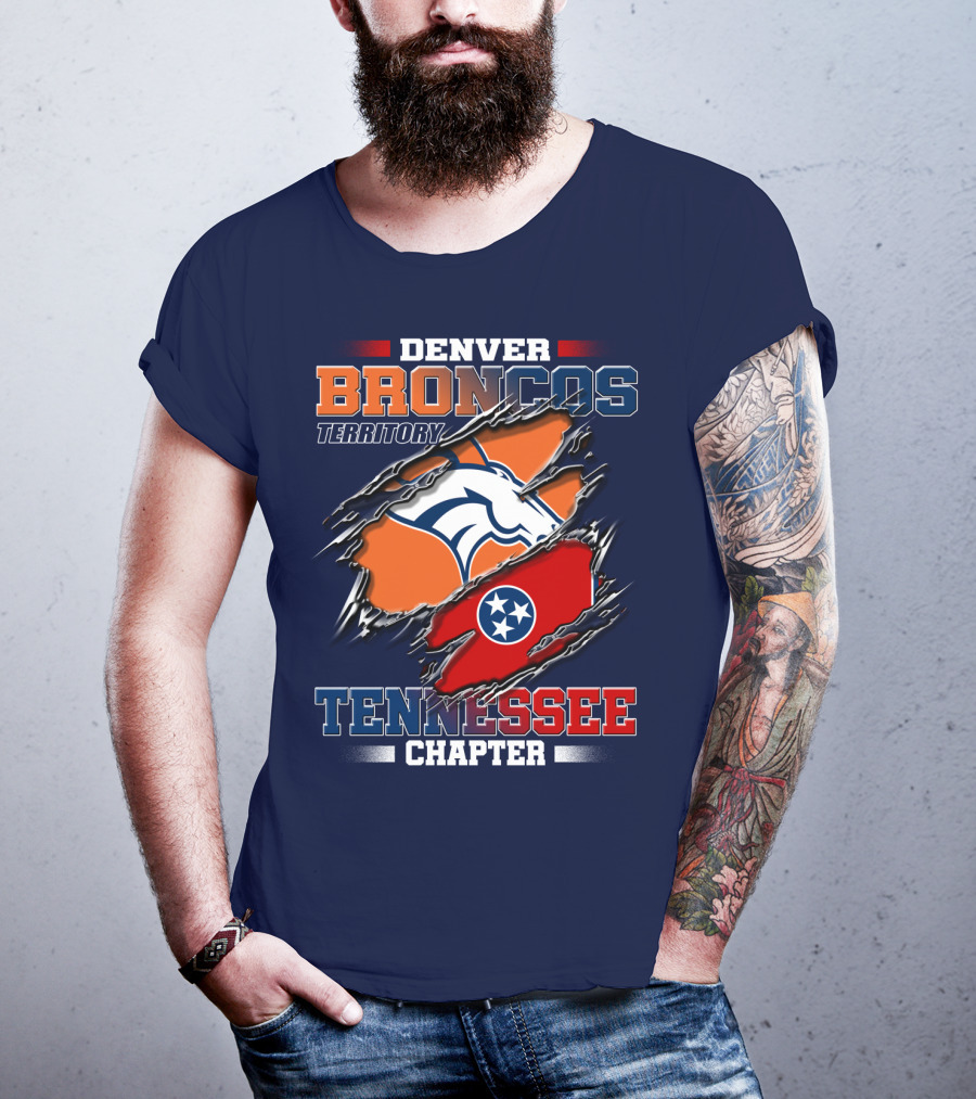 Denver Broncos Territory Tennessee Chapter T-Shirt