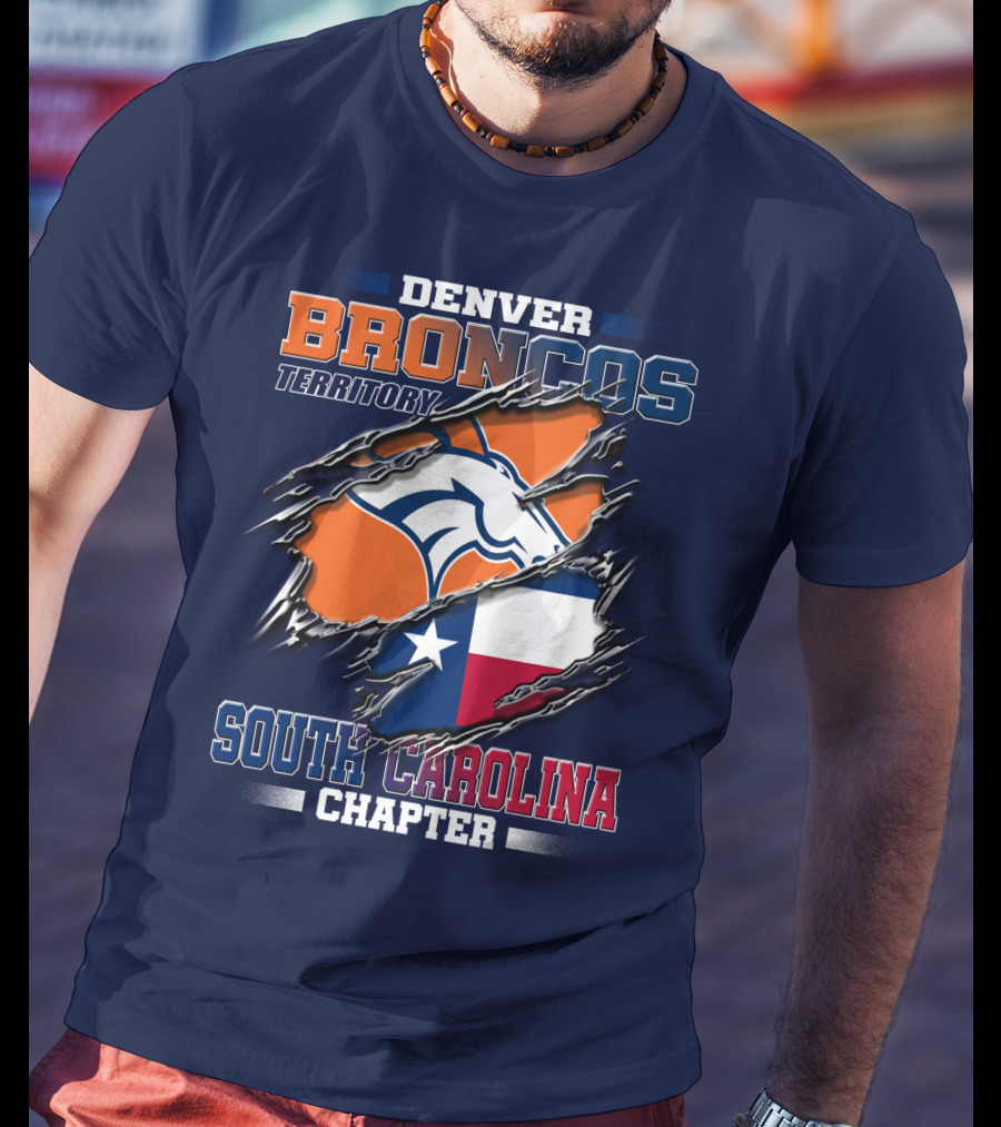 Denver Broncos Territory South Carolina Chapter T-Shirt