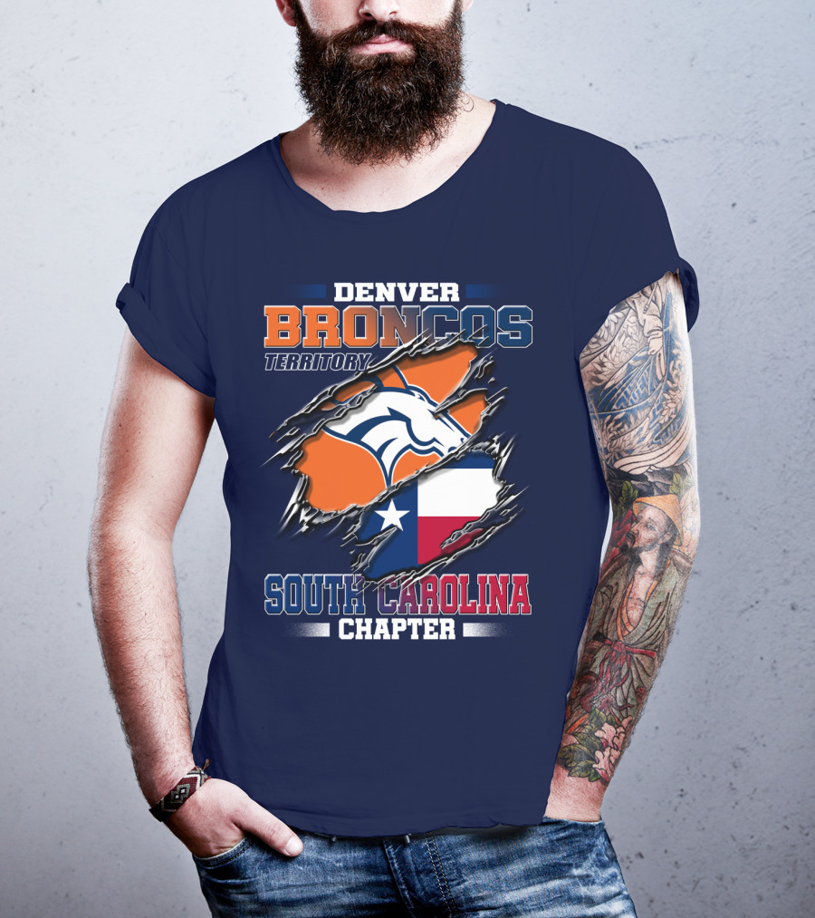 Denver Broncos Territory South Carolina Chapter T-Shirt
