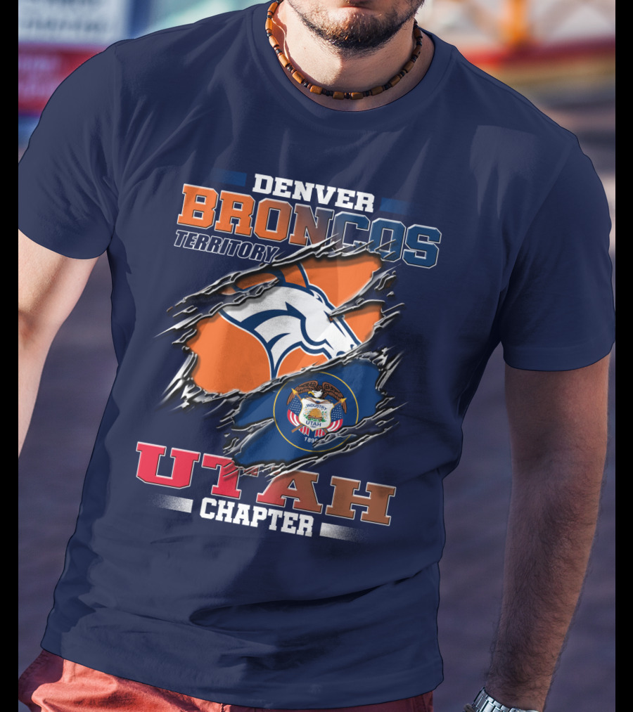 Denver Broncos Territory Utah Chapter T-Shirt