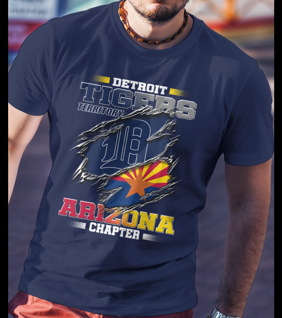 Detroit Tigers Territory Arizona Chapter T-Shirt