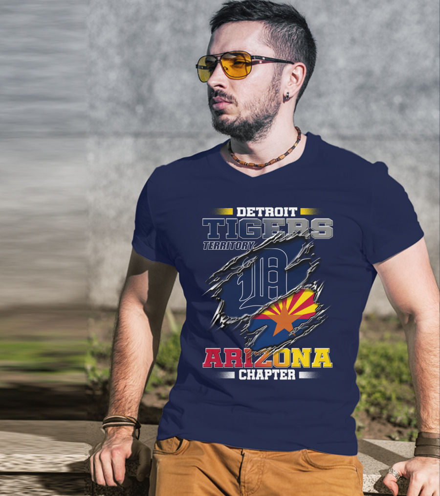 Detroit Tigers Territory Arizona Chapter T-Shirt