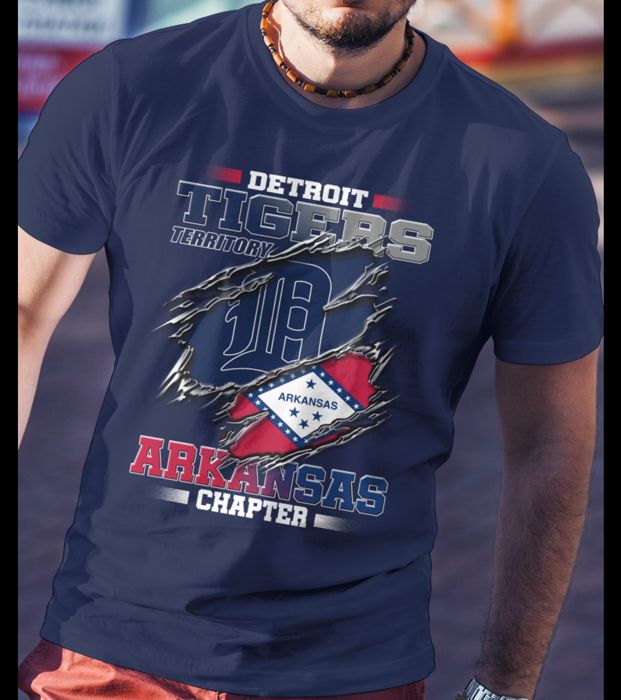 Detroit Tigers Territory Arkansas Chapter T-Shirt