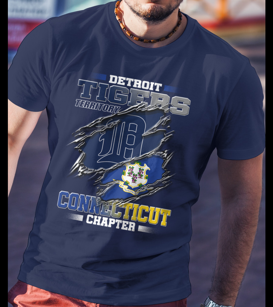 Detroit Tigers Territory Connecticut Chapter T-Shirt