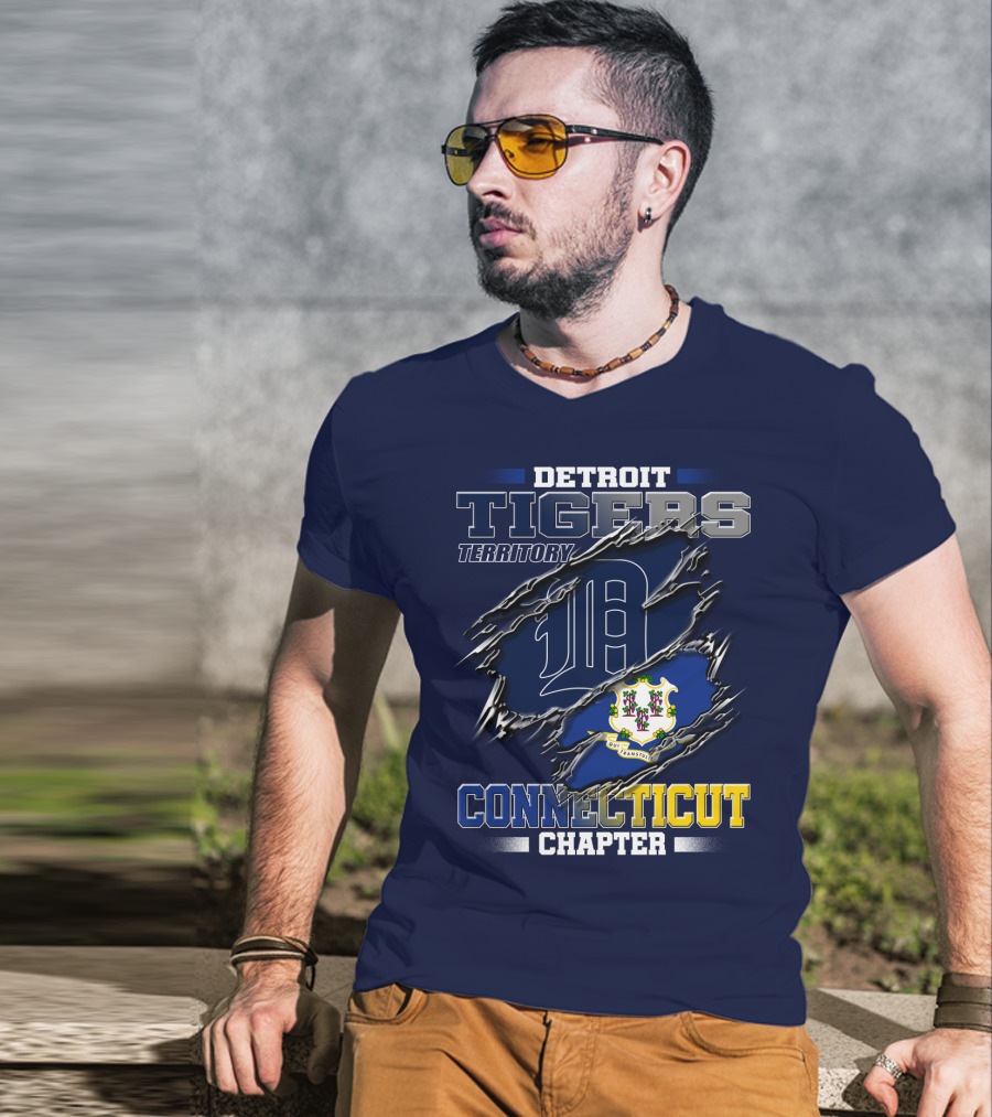 Detroit Tigers Territory Connecticut Chapter T-Shirt