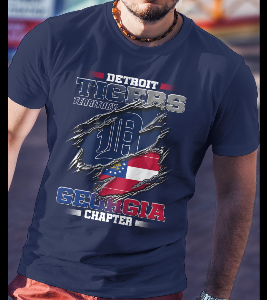 Detroit Tigers Territory Georgia Chapter T-Shirt