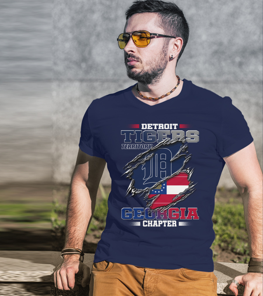 Detroit Tigers Territory Georgia Chapter T-Shirt