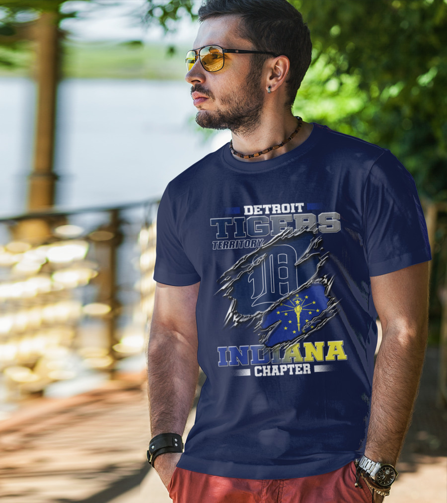 Detroit Tigers Territory Indiana Chapter T-Shirt