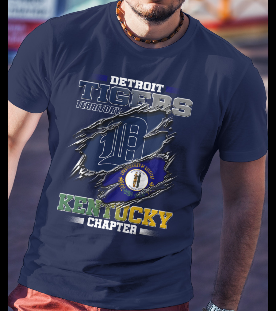 Detroit Tigers Territory Kentucky Chapter T-Shirt