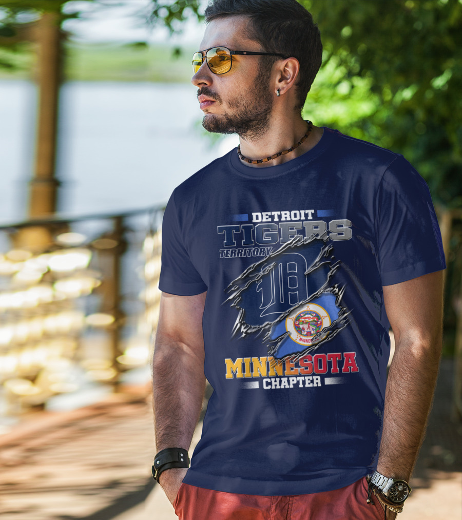 Detroit Tigers Territory Minnesota Chapter T-Shirt