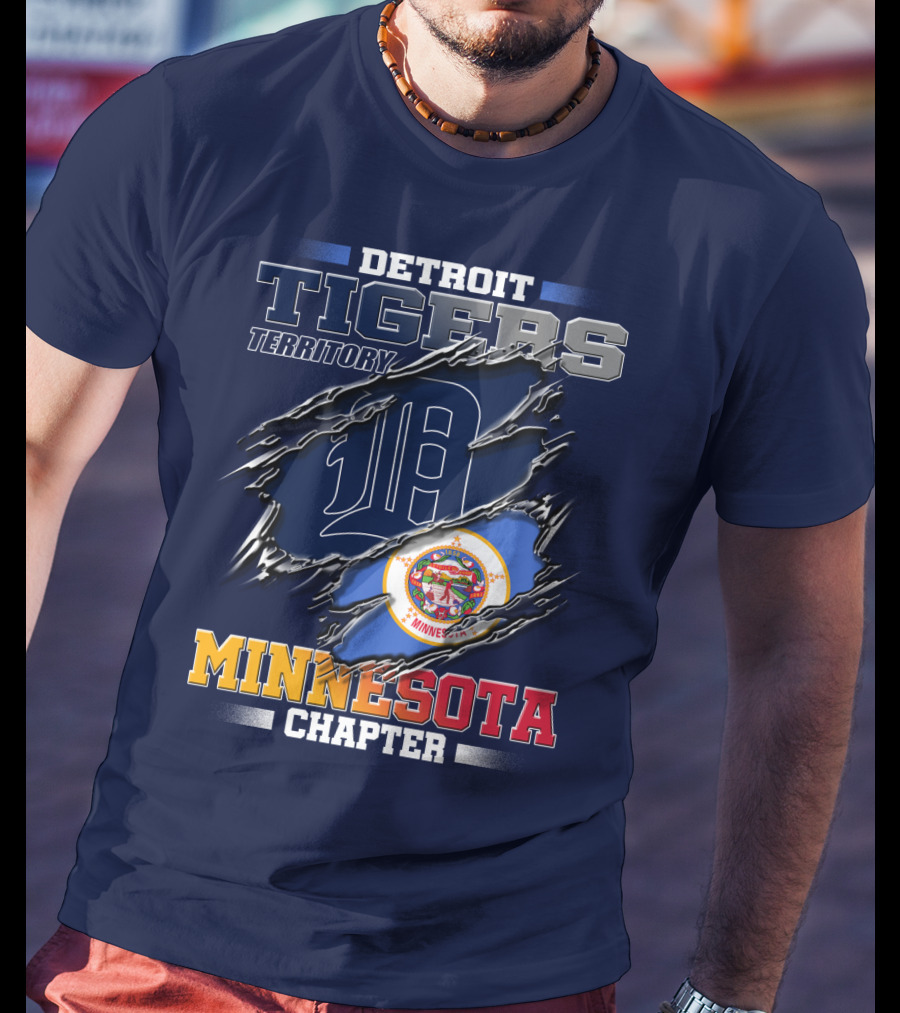 Detroit Tigers Territory Minnesota Chapter T-Shirt