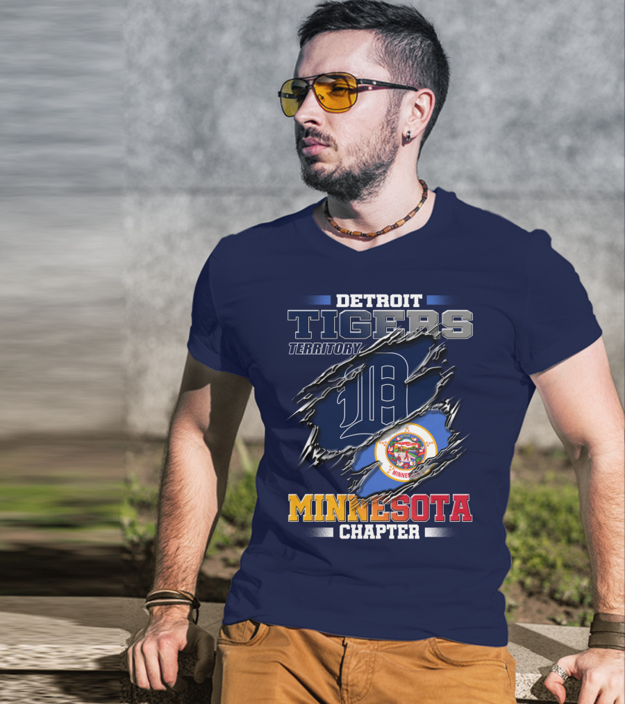 Detroit Tigers Territory Minnesota Chapter T-Shirt