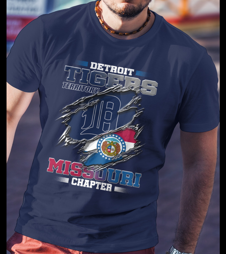 Detroit Tigers Territory Missouri Chapter T-Shirt