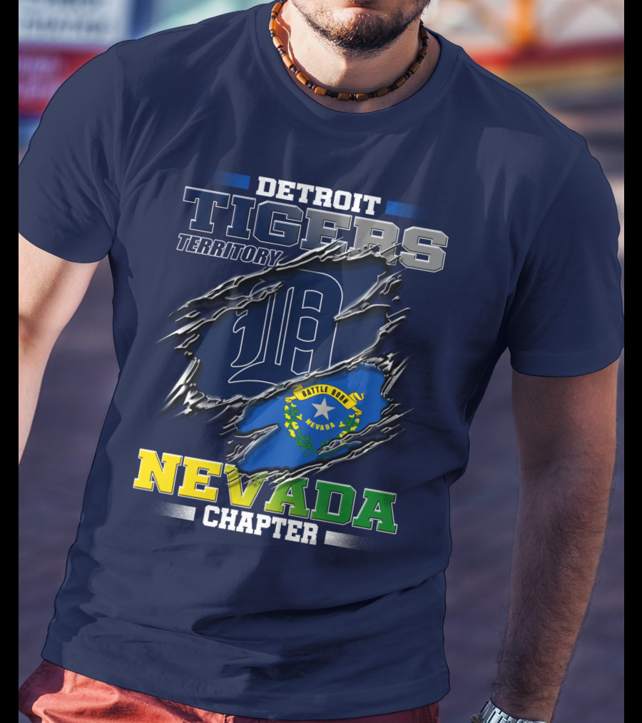 Detroit Tigers Territory Nevada Chapter T-Shirt