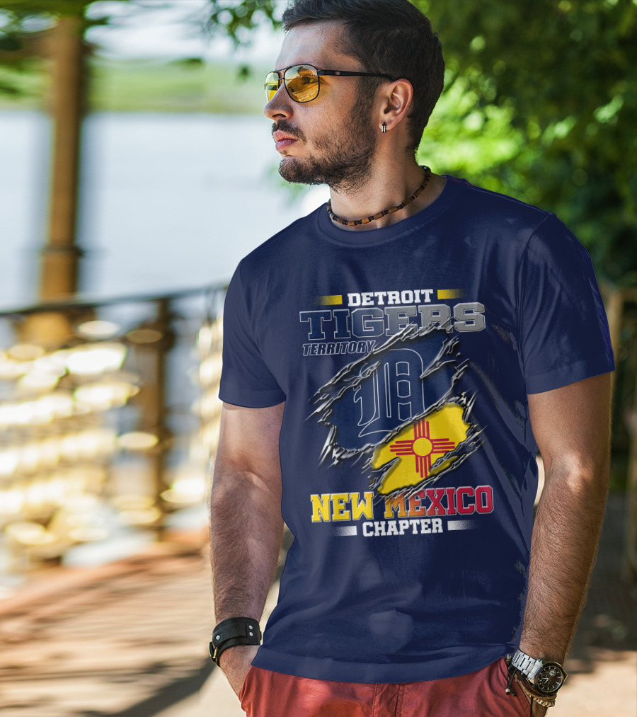 Detroit Tigers Territory New Mexico Chapter T-Shirt