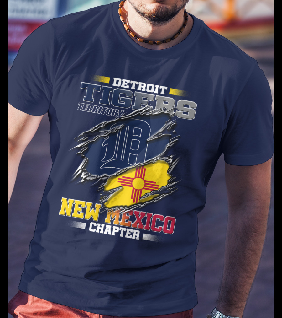 Detroit Tigers Territory New Mexico Chapter T-Shirt