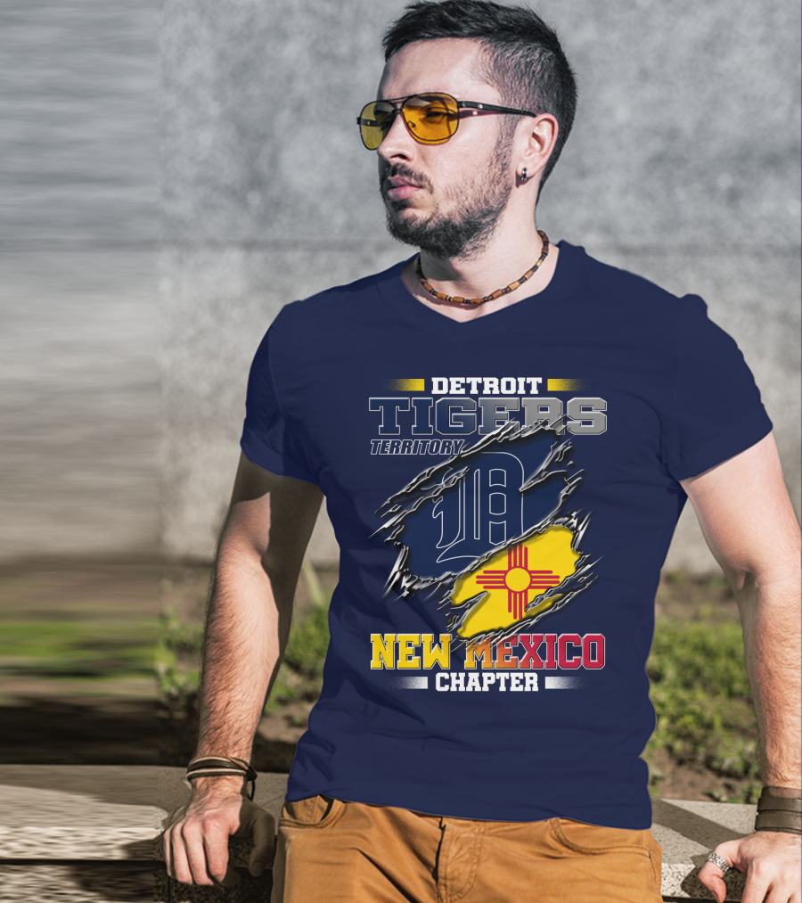 Detroit Tigers Territory New Mexico Chapter T-Shirt