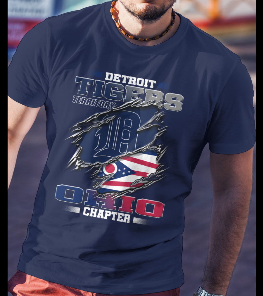 Detroit Tigers Territory Ohio Chapter T-Shirt