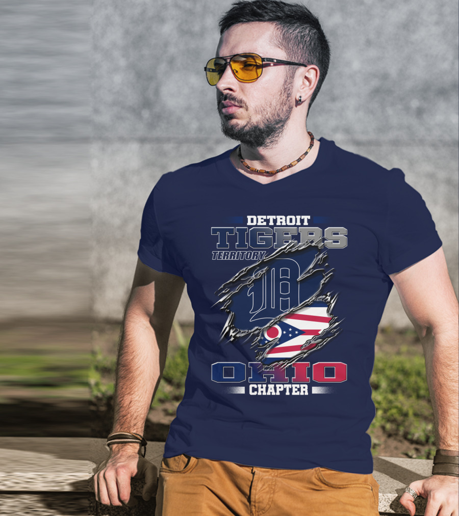 Detroit Tigers Territory Ohio Chapter T-Shirt