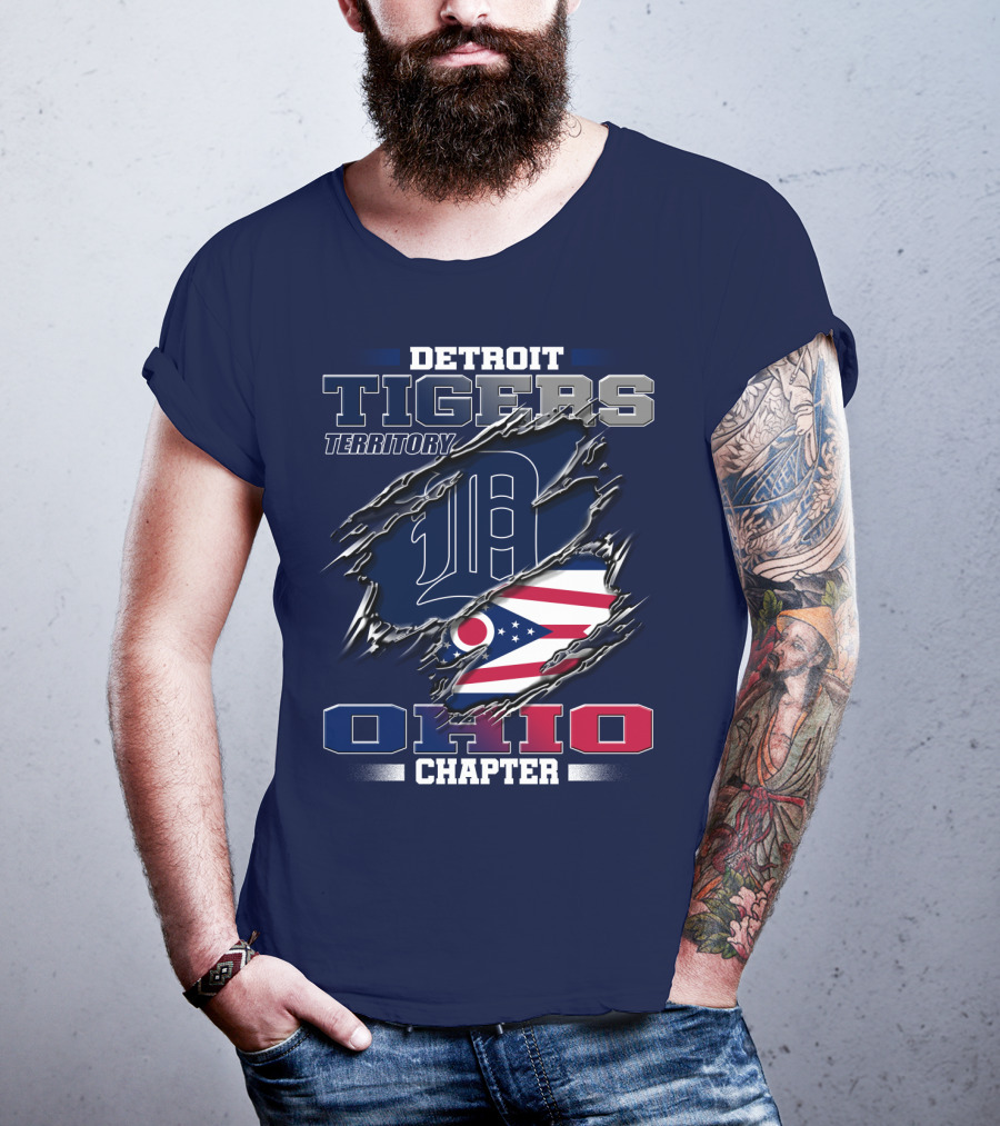Detroit Tigers Territory Ohio Chapter T-Shirt