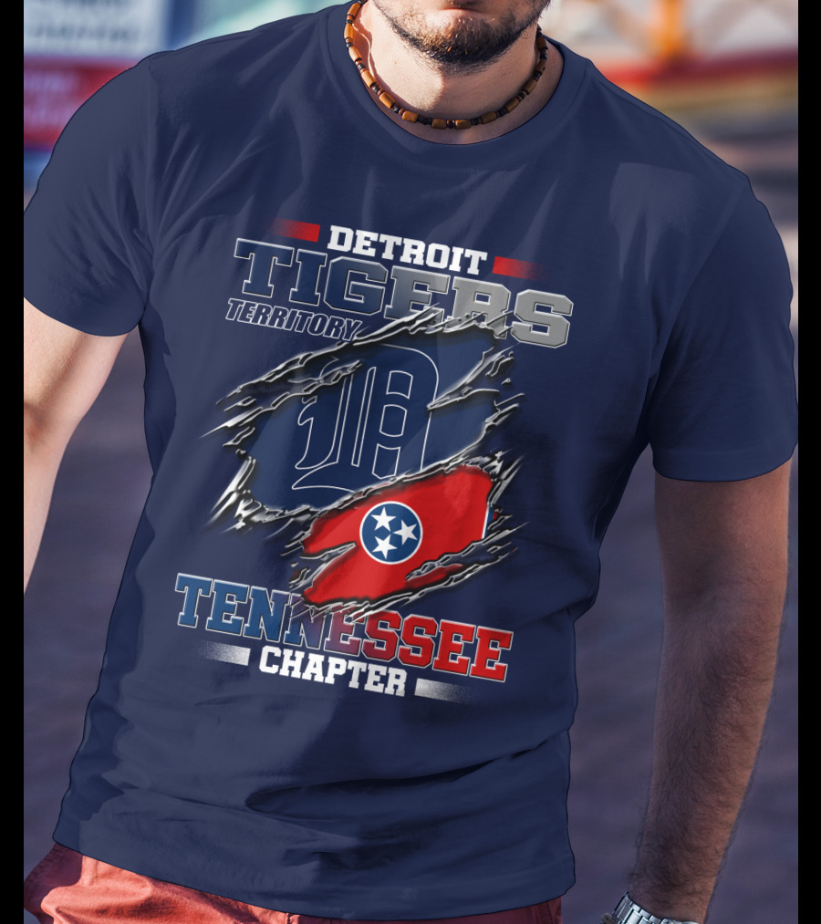 Detroit Tigers Territory Tennessee Chapter T-Shirt