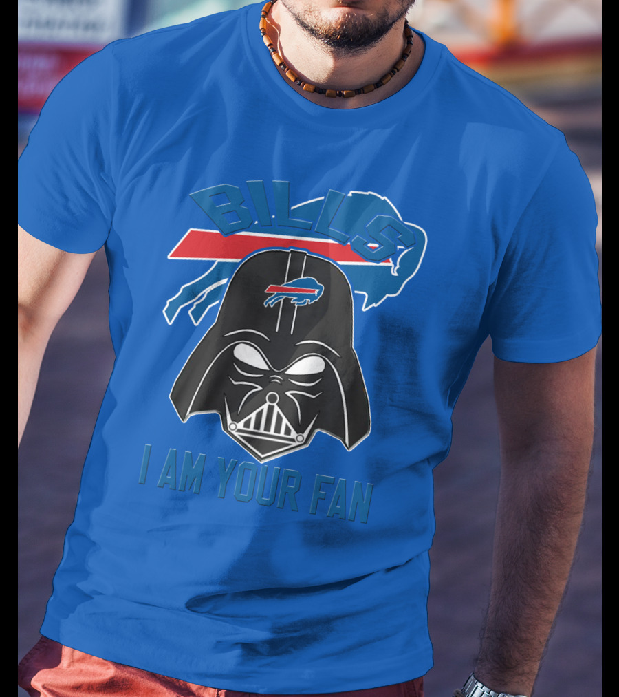 Buffalo Bills I Am Your Fan Darth Vader Helmet Nfl Crossover T-Shirt