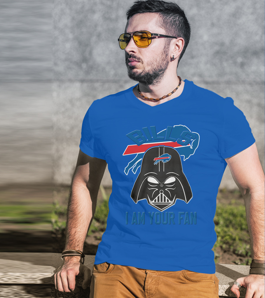 Buffalo Bills I Am Your Fan Darth Vader Helmet Nfl Crossover T-Shirt