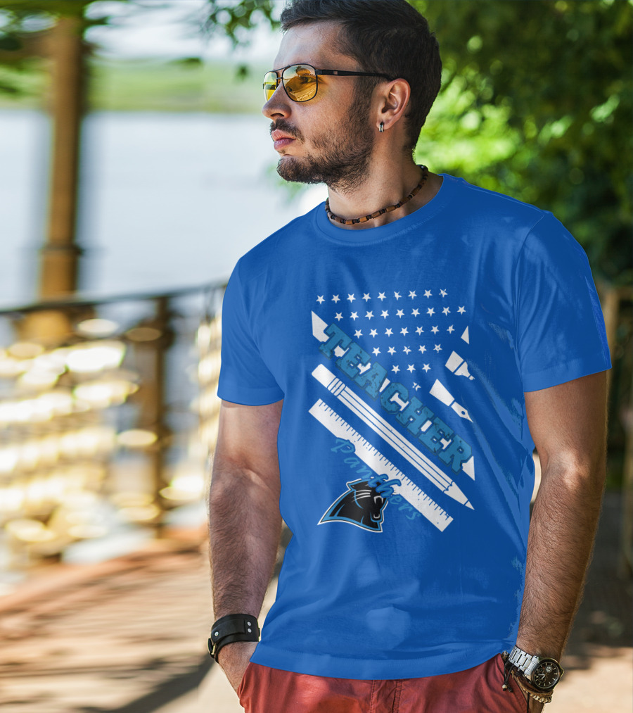Teacher Carolina Panthers T-Shirt
