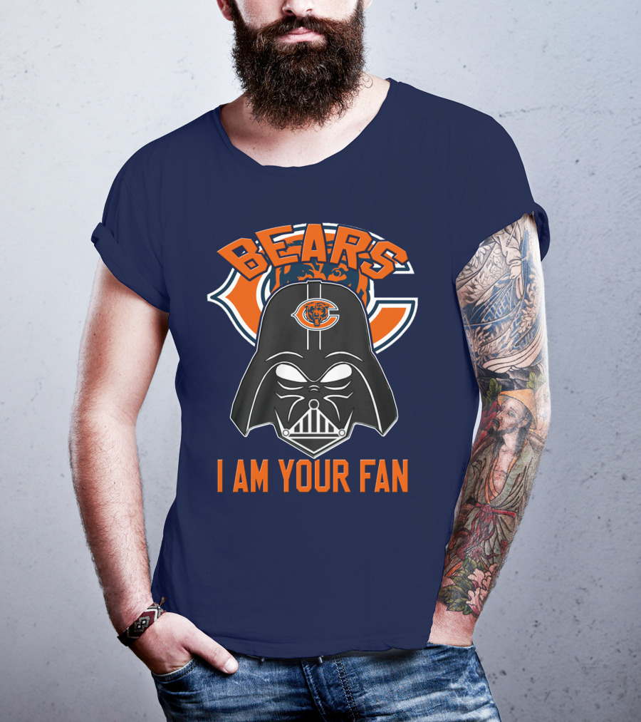 Bears I Am Your Fan Chicago Darth Vader T-Shirt