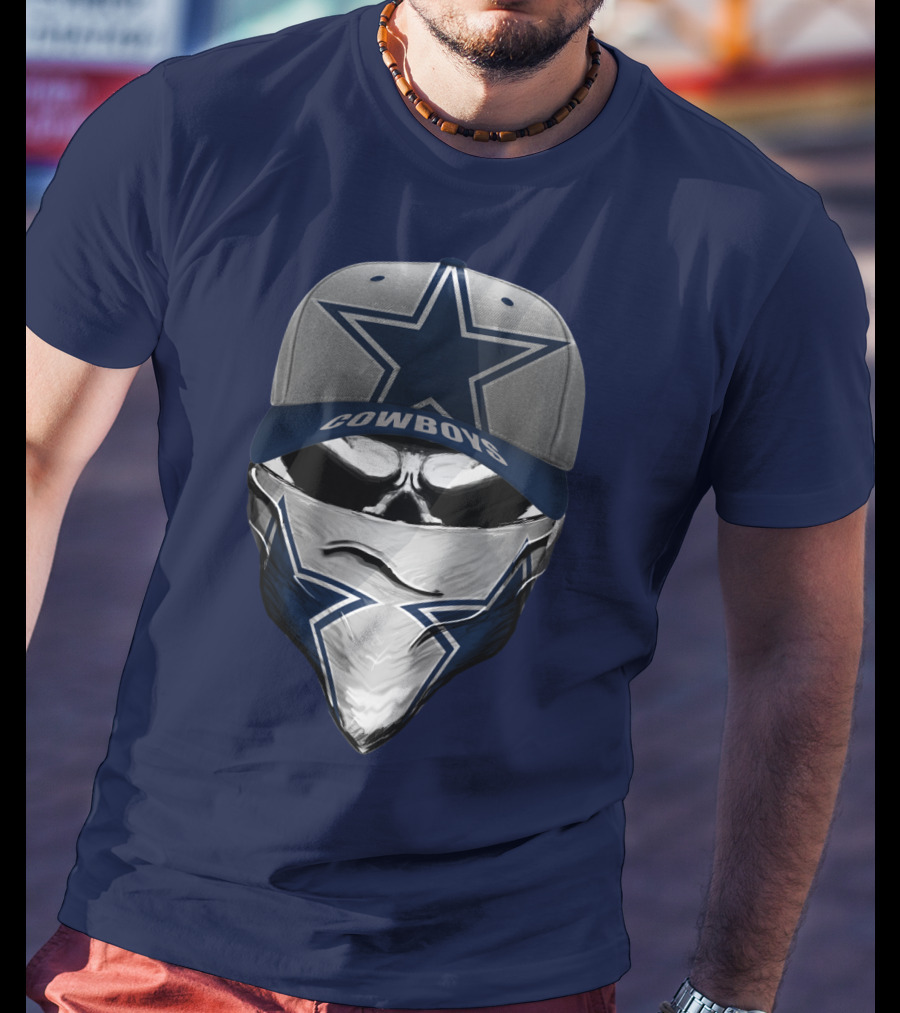 Dallas Cowboys Cowboys Star Hat And Bandana T-Shirt