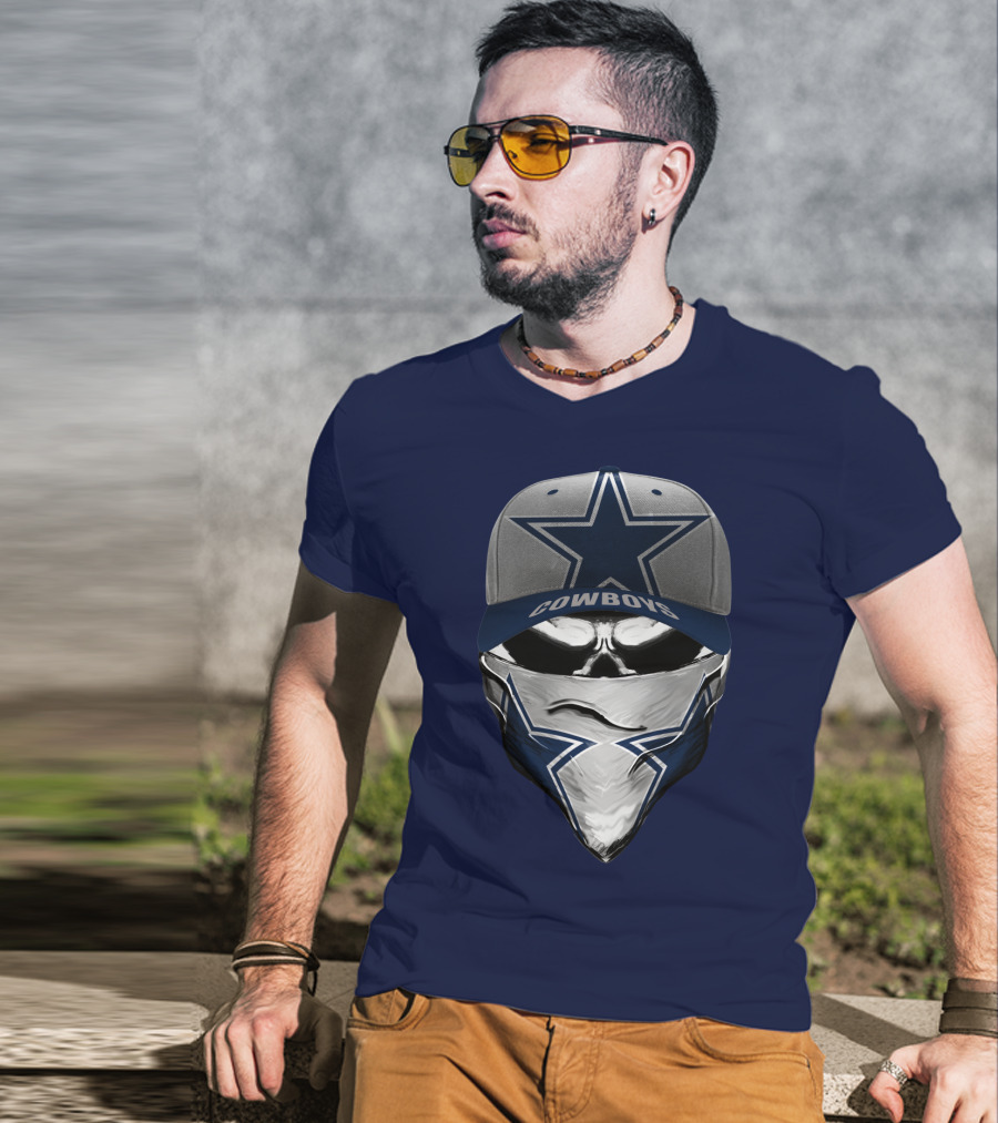 Dallas Cowboys Cowboys Star Hat And Bandana T-Shirt