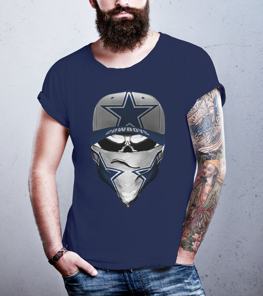 Dallas Cowboys Cowboys Star Hat And Bandana T-Shirt