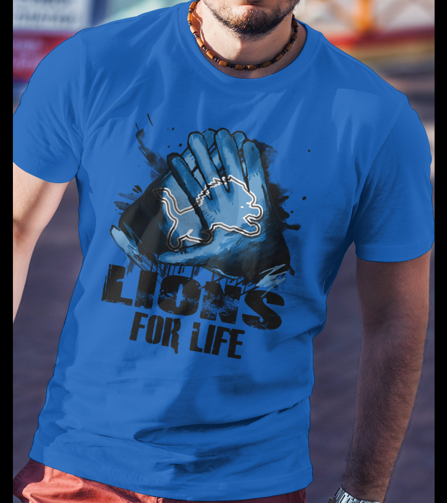 Detroit Lions For Life T-Shirt