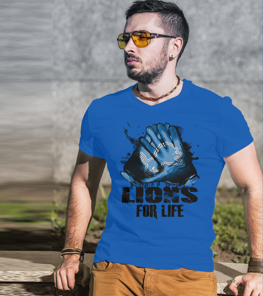 Detroit Lions For Life T-Shirt