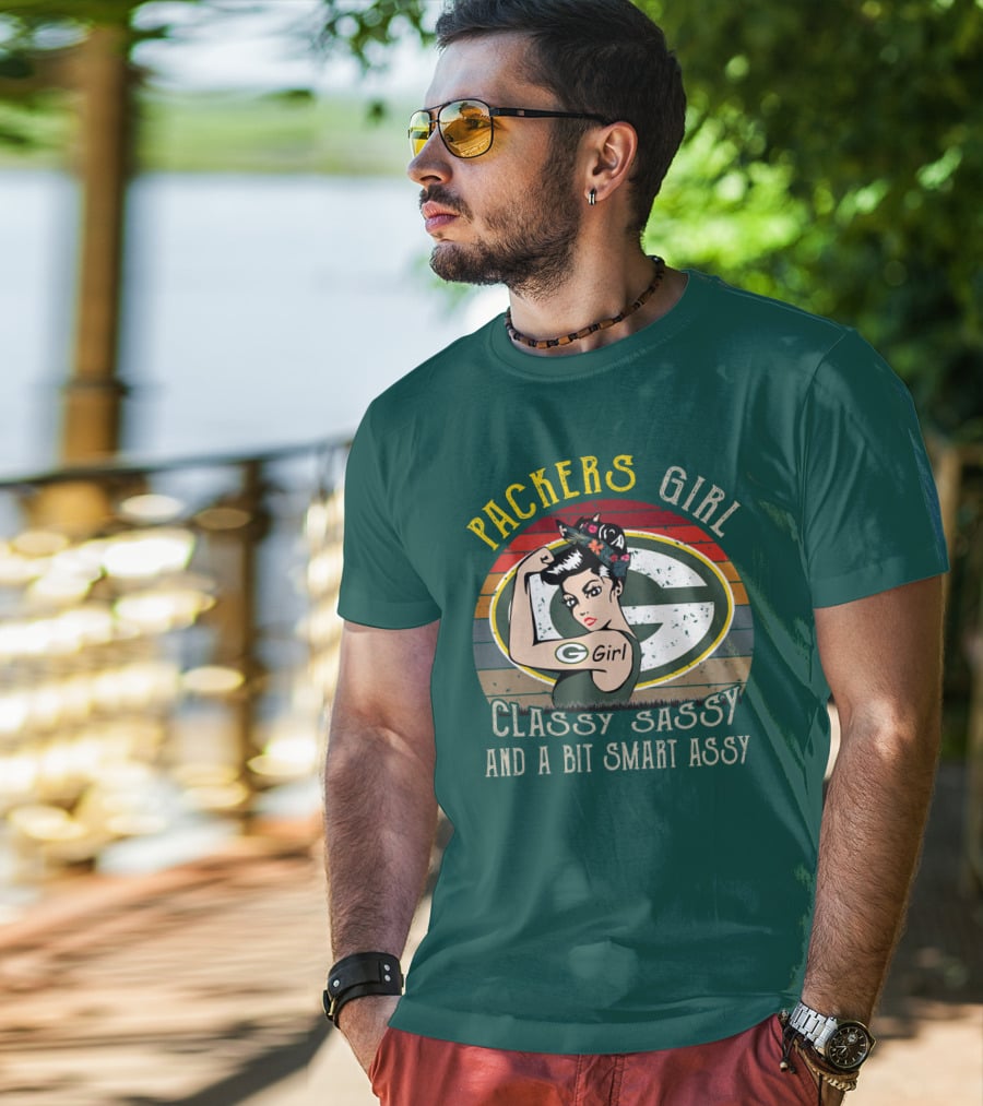 Packers Girl Classy Sassy And A Bit Smart Assy T-Shirt