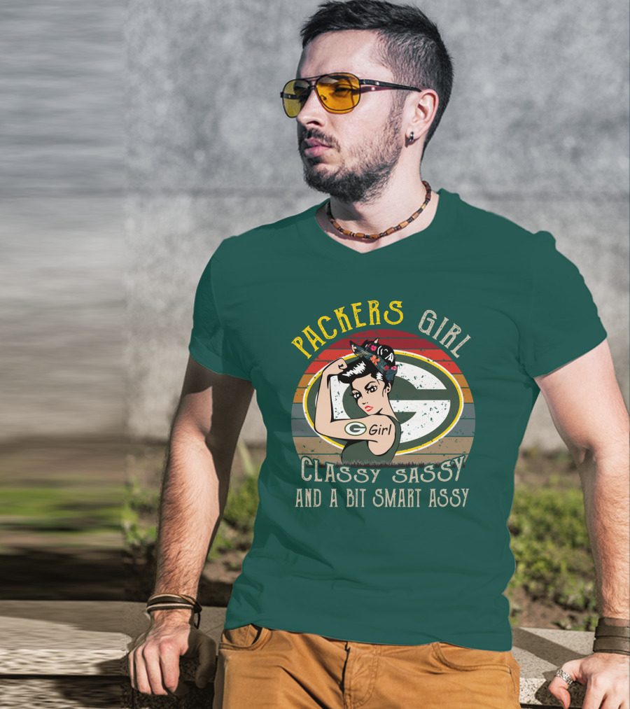 Packers Girl Classy Sassy And A Bit Smart Assy T-Shirt
