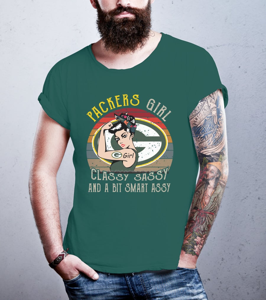 Packers Girl Classy Sassy And A Bit Smart Assy T-Shirt