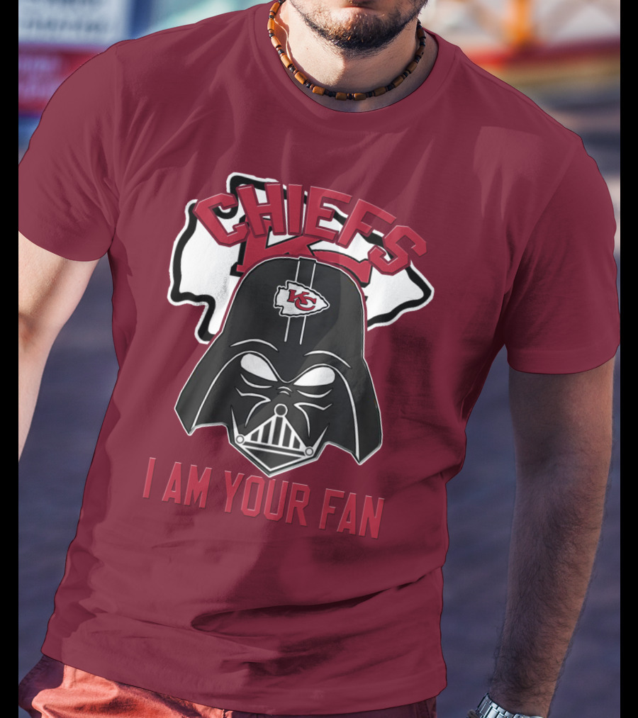 Chiefs Kansas City Kc I Am Your Fan Darth Vader T-Shirt